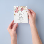 Budget Bridal Shower Uitnodiging | Annabeth Flyer (Hand)