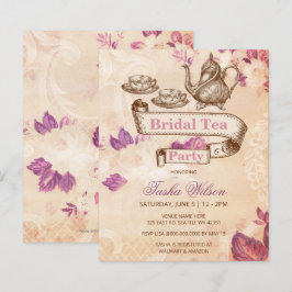 Budget Bridal Tea Bridal Shower Invitation