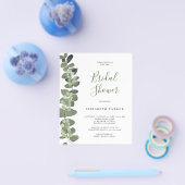 Budget bruidsfeest uitnodiging papieren flyer (Enkel)
