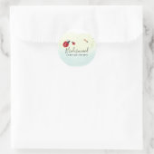 BUDGET Bruidsmeisje Bruidsfeest Cadeauboxen LIEVEN Ronde Sticker (Tas)