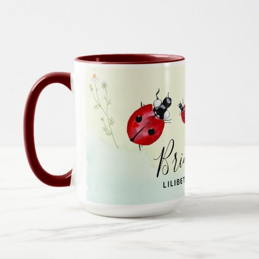 BUDGET Bruidsmeisje Bruiloft Cadeaus LIEVENHEERSBE Mok (Links)