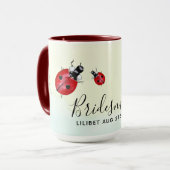 BUDGET Bruidsmeisje Bruiloft Cadeaus LIEVENHEERSBE Mok (Voorkant links)