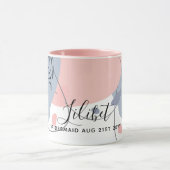 BUDGET Bruidsmeisje Bruiloft Geschenken Roze Blauw Mok (Midden)