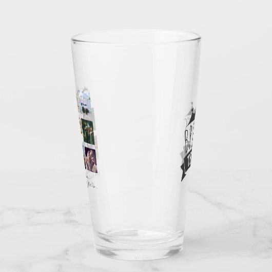 BUDGET Bruidsmeisje Cadeaus FOTO COLLAGE Quotes BF Glas (Links)