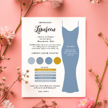 Budget Bruidsmeisje info Voorstel Kaart