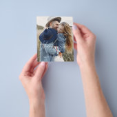 Budget bruiloft 2 foto's Dank u kaarten (Hand)