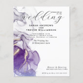 Budget Bruiloft Amethist Dromen Alcohol Inkt (Voorkant)