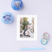 Budget Bruiloft Bedankt Foto Modern Eerbiedig Flyer (Enkel)