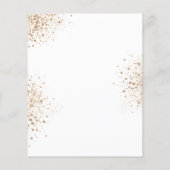 Budget bruiloft eucalyptus golden Roestopen (Achterkant)