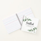 budget bruiloft eucalyptus rustige eenvoudige bezo notitieboek (Binnen)