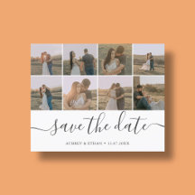 Budget Bruiloft Save The Date Foto