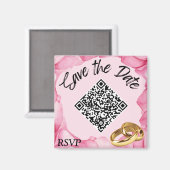Budget Bruiloft Save the Date Magnet Koopje (Voorkant / Achterkant)