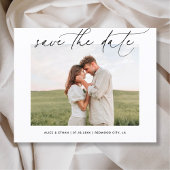 Budget Bruiloft Save The Date Script 2 Foto