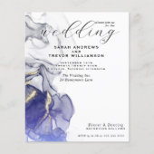 Budget Bruiloft Stoffige Plum Alcohol Inkt (Voorkant)