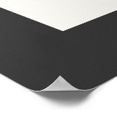 Budget bruiloftsfeest pampas kaarten en cadeaus zw poster (Hoek)