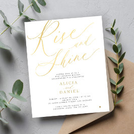 Budget Bruiloftsfeest uitnodiging