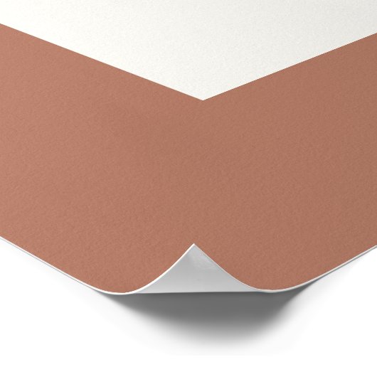 Budget bruiloftsshower pampas kaarten cadeaus terr poster (Hoek)