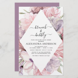 Budget Brunch & Bubble Boho Paars Vrijgezellenfees