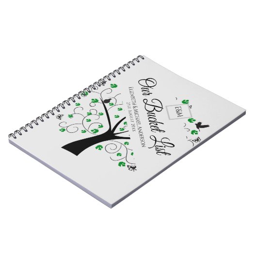 BUdget Bucket List voor Passen getrouwd Keepomwill Notitieboek (Linkerzijde)