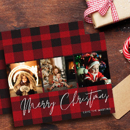 Budget Buffalo Check 3 Foto voor kerst