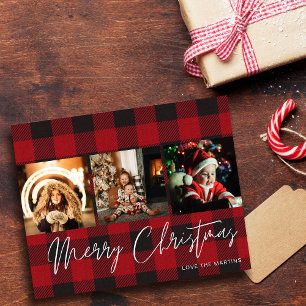 Budget Buffalo Check 3 Foto voor kerst Flyer