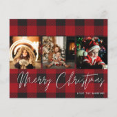 Budget Buffalo Check 3 Foto voor kerst Flyer (Voorkant)