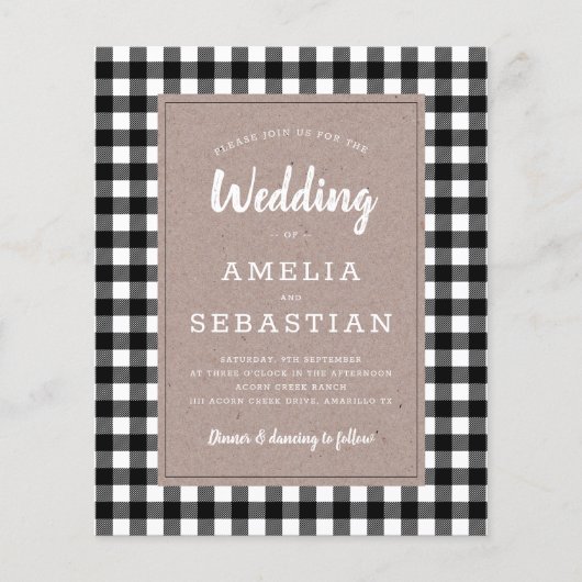 BUDGET Buffalo Pset Kraft Weddenschap (Voorkant)