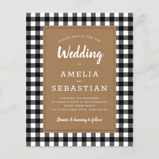 BUDGET Buffalo Pset Kraft Weddenschap (Voorkant)