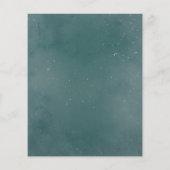 Budget Buffalo Stars Baby shower Uitnodiging (Achterkant)