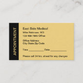 Budget Bulk Office Appointment Reminder Cards Afsprakenkaartje (Voorkant)