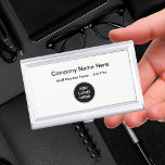 Budget Bulk Personeel Logo Business Card Cases Visitekaarthouder<br><div class="desc">Budget bedrijf logo visitekaartje hoesjes ontworpen als visitekaartje houders voor uw veld personeel of kantoor personeel in een eenvoudige logo sjabloon kunt u vervangen door uw eigen bedrijf logo of afbeelding en twee regels van bewerkbare tekst voor uw bedrijfsnaam en personeelslid naam als een online sjabloon beschikbaar in bulk of...</div>
