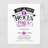 BUDGET Bunch van Hocus Pocus Halloween Bash (Voorkant)