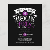 BUDGET Bunch van Hocus Pocus Halloween Bash (Voorkant)