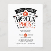 BUDGET Bunch van Hocus Pocus Halloween Bash (Voorkant)