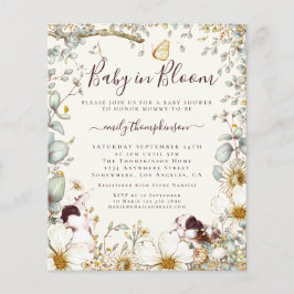 Budget  Bunnies Baby in Bloom Cream nodigt uit