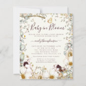 Budget  Bunnies Baby in Bloom Cream nodigt uit (Voorkant)