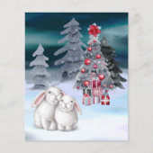 BUDGET Bunny Rabbit kerstboomscène (Voorkant)