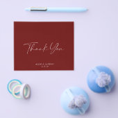 BUDGET Burgundy - Hartelijk dank Flyer (Enkel)