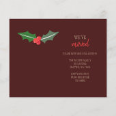 Budget Burgundy - Nieuw startpunt voor Feestdagen  (Achterkant)