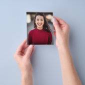 Budget Burgundy & Pink Floral voor Afstudeerder Pa Flyer (Hand)