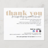 Budget Business Bedankt voor uw kooporder (Achterkant)