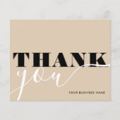 Budget Business Bedankt voor uw kooporder (Voorkant)