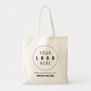 Budget Business Canvas tas Custom Company Logo