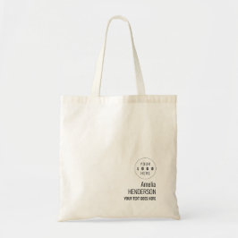 Budget Business Canvas tas Custom Company Logo