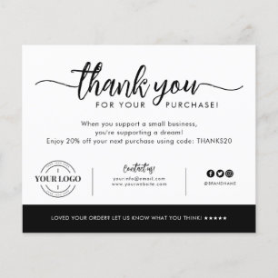 Budget Business Company Logo Hartelijk dank voor a