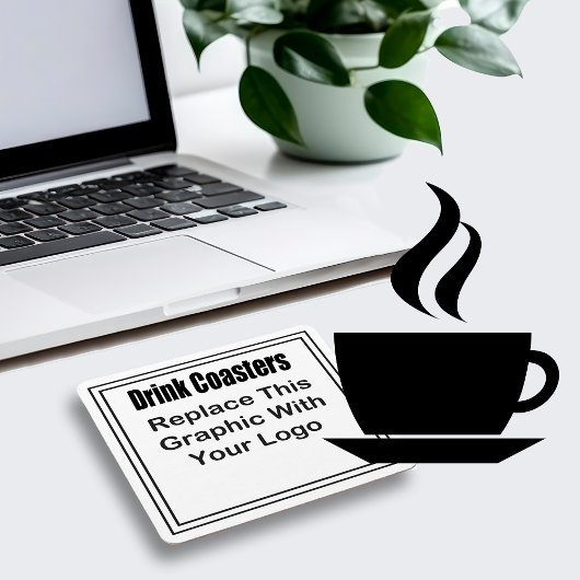 Budget Business Logo Onderzetters