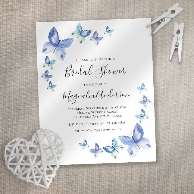 Budget Butterfly Bridal Shower (Creator heeft geüpload)