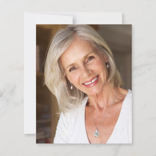 BUDGET Butterfly Celebration of Life Invitation (Achterkant)