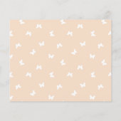 Budget Butterfly Fairytale Floral Foto Birthday (Achterkant)