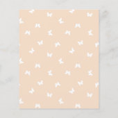 Budget Butterfly Fairytale Girl Birthday Party (Achterkant)